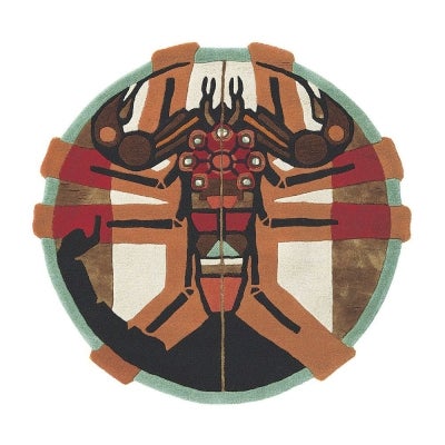 Ted Baker Zodiac Scorpio Hand Tufted Designer Round Wool Rug, 100cm