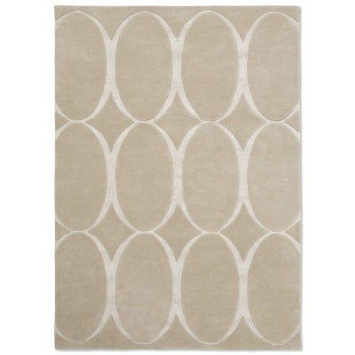 Wedgwood Renaissance Hand Tufted Designer Wool Rug, 240x170cm, Beige