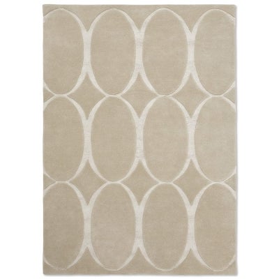 Wedgwood Renaissance Hand Tufted Designer Wool Rug, 280x200cm, Beige