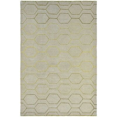Wedgwood Arris Hand Tufted Designer Wool Rug, 240x170cm, Grey