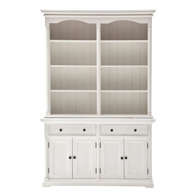 Provence Mahogany Timber Hutch Cabinet