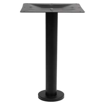 Pisa Commercial Grade Steel Coffee Table / Chair Base, Black