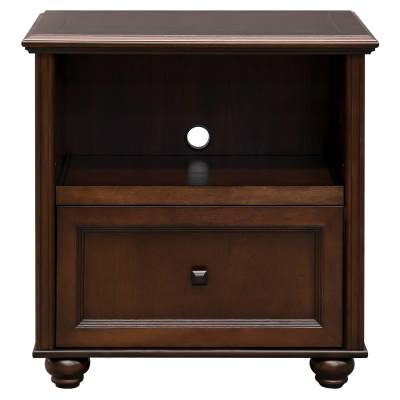 Stanford Wooden Printer Cart, Walnut