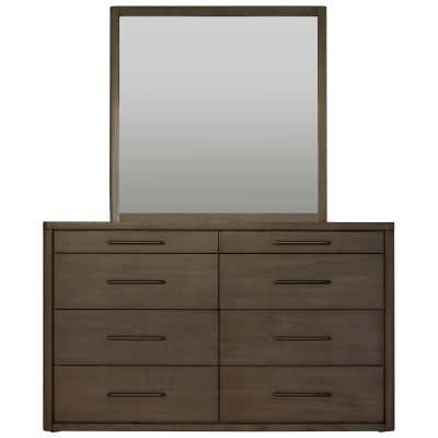 Bellamy Ashwood Timber 8 Drawer Dresser with Mirror