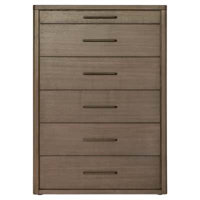 Bellamy Ashwood Timber 6 Drawer Tallboy