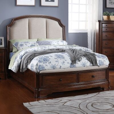 Barton Solid Timber Bed, Queen