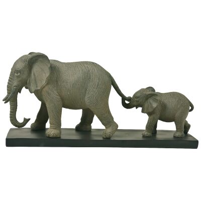 Lesley Mother & Child Elephant Sculpture