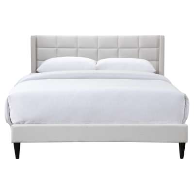 Dornoch Fabric Platform Bed, Double, Oatmeal