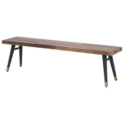 Bohemian Reclaimed Timber Dining Bench, 180cm
