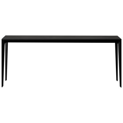 BKC Innovation S Commercial Grade Indoor / Outdoor Minimalist Console Table, 180cm, Black
