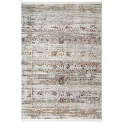 Bohemian Paradise No.02 Transitional Rug, 400x300cm, Beige Multi