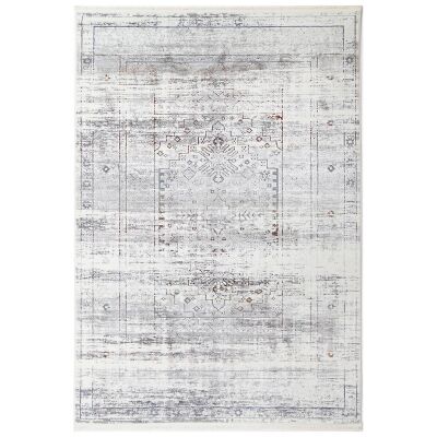 Bohemian Paradise No.04 Transitional Rug, 330x240cm, Grey Multi