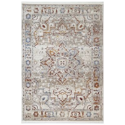 Bohemian Paradise No.05 Transitional Rug, 290x200cm, Beige Multi