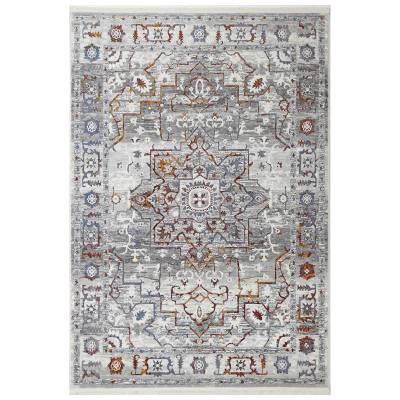 Bohemian Paradise No.05 Transitional Rug, 330x240cm, Grey / Multi