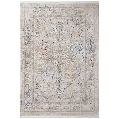 Bohemian Paradise No.07 Transitional Rug, 400x300cm, Beige Multi