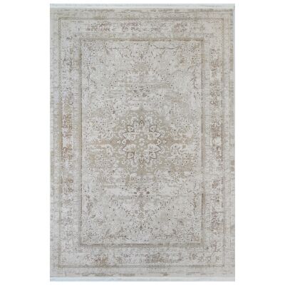 Bohemian Paradise No.08 Transitional Rug, 330x240cm, Beige