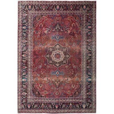 One of A Kind Naeem Hand Knotted Wool Persian Rug, 372x257cm