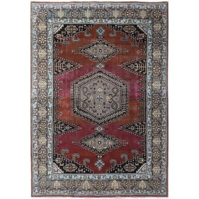 One of A Kind Rea Hand Knotted Wool Persian Rug, 309x209cm