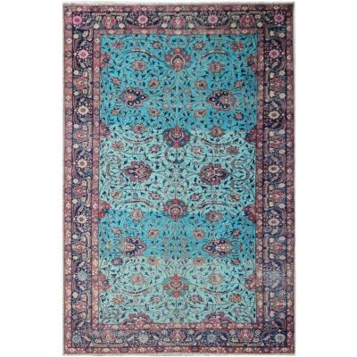 One of A Kind Musa Hand Knotted Wool Persian Rug, 297x197cm
