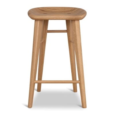 Nelro American White Oak Counter Stool, Natural