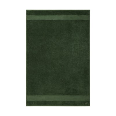 Lacoste Lecroco Organic Cotton Bath Sheet, 100x150cm, Vert