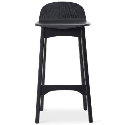 Oster Ash Wood Counter Stool, Black