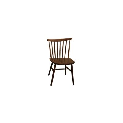 Auber Timber Dining Chair, Walnut