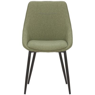 Bellagio Fabric Dining Chair, Green