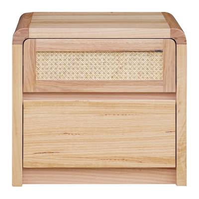 Alnix Messmate Timber Bedside Table