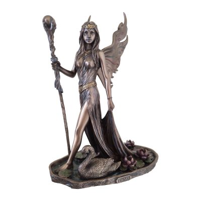 Veronese Cold Cast Bronze Coated Celtic Mythology Figurine, Aine the Faery Queen