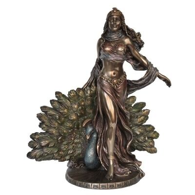 Cast Bronze Greek Mythology Figurine, Hera