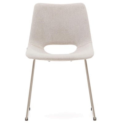 Amarco Fabric Dining Chair, Beige / Beige