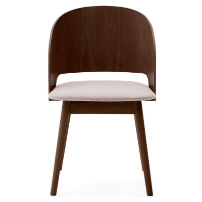 Givina Wooden Dining Armchair, Wenge