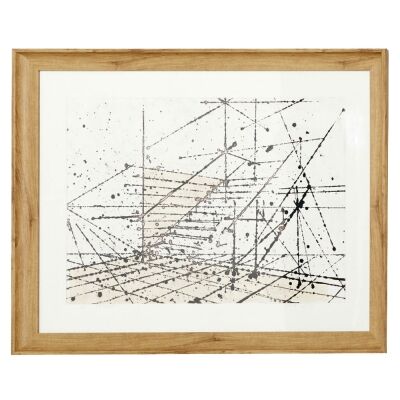 Sorcha Framed Wall Art Print, Stairway Perspective, 85cm