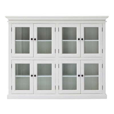 Halifax Solid Mahogany Timber 8 Door Pantry / Cupboard