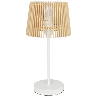 Nunya Wood & Iron Table Lamp