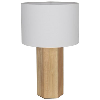 Raylo Timber Base Table Lamp
