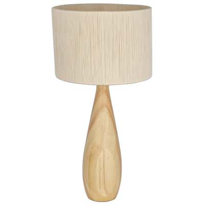 Noxie Timber Base Table Lamp