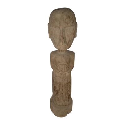 Agu Carved Wooden Figure Sculpture