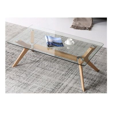 Forza Coffee Table, 120cm, Oak
