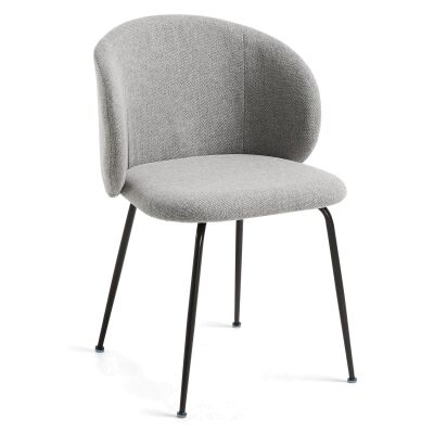 Kent Fabric Dining Chair, Light Grey