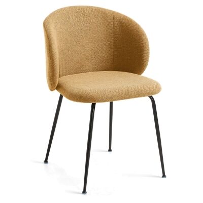 Kent Fabric Dining Chair, Mustard