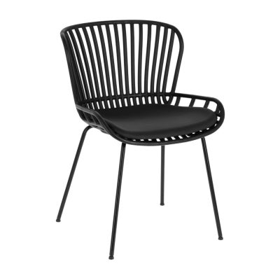 Castella Indoor / Outdoor Dining Chair, Black