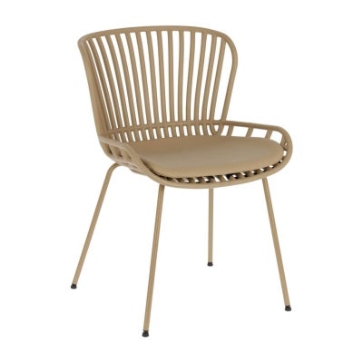 Castella Indoor / Outdoor Dining Chair, Beige