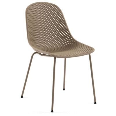 Mercer Indoor / Outdoor Dining Chair, Beige