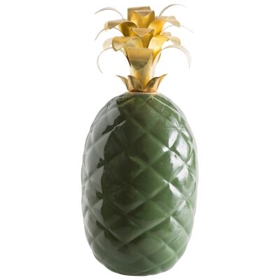 Makassar Ceramic Pineapple Decor