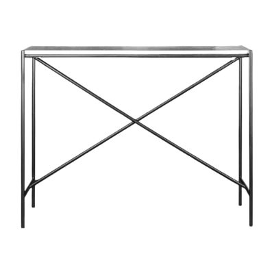 Calypso Marble & Iron Console Table, 100cm