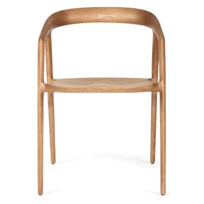 Auren Ashwood Dining Chair, Caramel