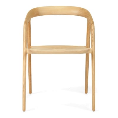 Auren Ashwood Dining Chair, Natural