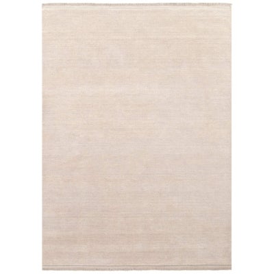 Charleston Hand-Knotted Wool Rug, 300x200cm, Beige